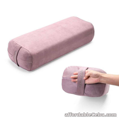 1st picture of Yoga Rectangular Bolster Pillow Pink For Sale in Cebu, Philippines