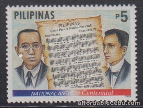 1st picture of Philippine Stamps 1999 National Anthem Centennial Complete MNH For Sale in Cebu, Philippines
