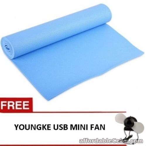 1st picture of Yoga Mat with Youngke USB Mini Fan (Black) For Sale in Cebu, Philippines