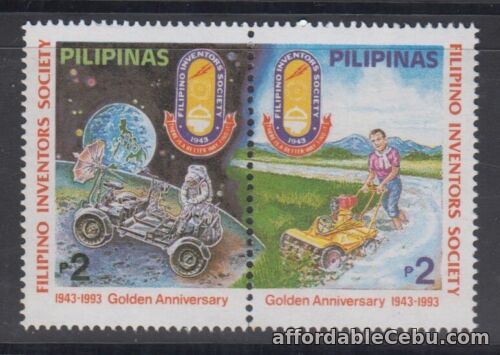 1st picture of Philippine Stamps 1993 Filipino Inventors Society 50th Ann. Complete set MNH For Sale in Cebu, Philippines