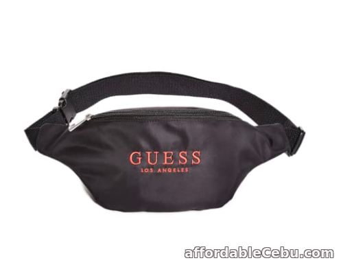 1st picture of BNEW GUESS logo Belt Bag, Black For Sale in Cebu, Philippines