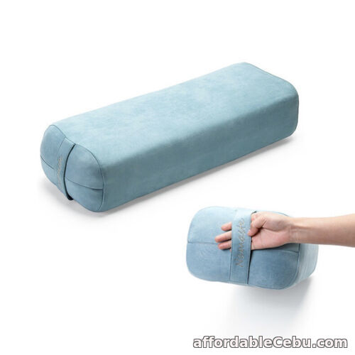 1st picture of Yoga Rectangular Bolster Pillow Aqua For Sale in Cebu, Philippines