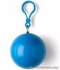Portable Poncho Ball Rain Coat - BLUE