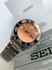 SRPC55J1 Automatic Orange Day & Date Dial Silver Bezel Silver Steel Watch Japan