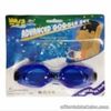 Swimming Goggles with Earplug and nose clip (Dark blue)