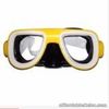 Swimming Goggles - Kids Recreation Dive Mask - (Yellow)