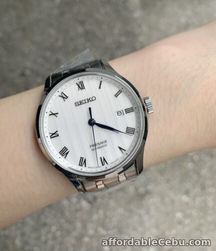 1st picture of SRPC79J1 Presage Automatic White Date Dial Silver Steel Watch Japan Made For Sale in Cebu, Philippines