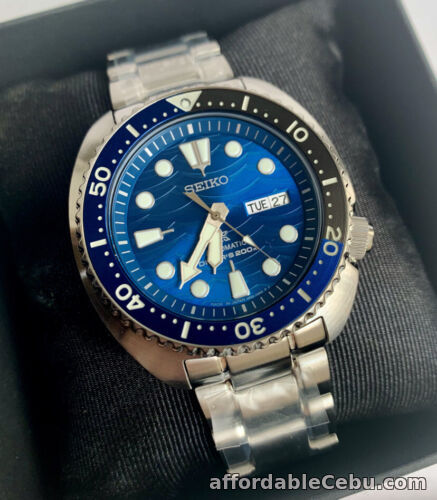 1st picture of SRPD21J1 Prospex Turtle PADI Automatic Diver Save The Ocean Watch Japan Made For Sale in Cebu, Philippines