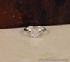 SALE‼️.36 CTW Diamond Engagement Ring 18k White Gold ER785 sep