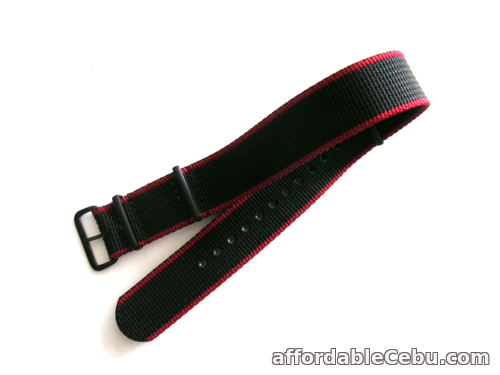 1st picture of NATO G10 ® EDGE ™ PVD watchband strap Heavy HD Nylon RAF stitched bond IW SUISSE For Sale in Cebu, Philippines