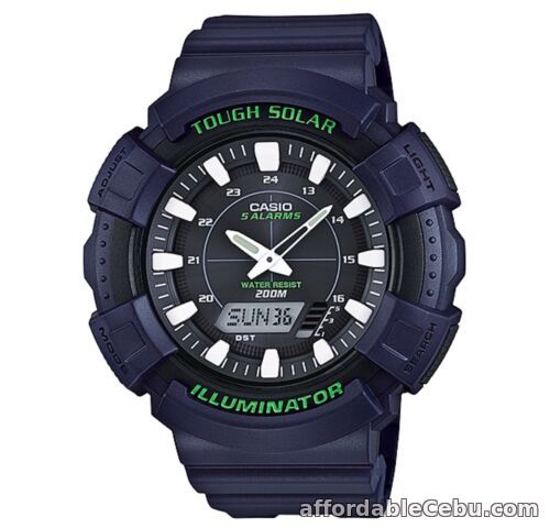 1st picture of Casio Classic Watch * ADS800WH-2A Tough Solar Anadigi XL Blue Resin COD PayPal For Sale in Cebu, Philippines