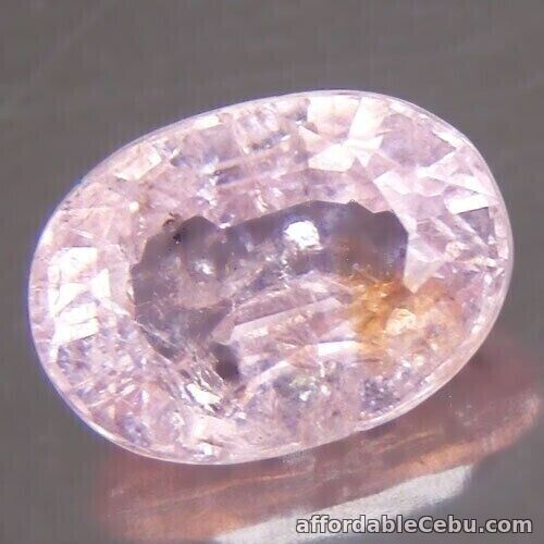 1st picture of 2.10 Carats NATURAL Pink Copper TOURMALINE Mozambique Oval 6.6x9.1x4.9mm For Sale in Cebu, Philippines