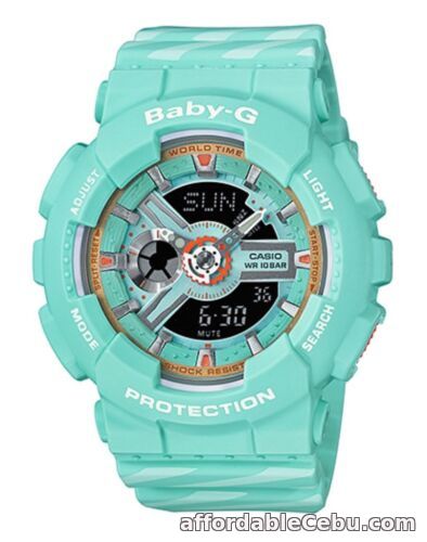 1st picture of Casio Baby-G * BA110CH-3A Anadigi Chance Emerald Green Resin Watch COD PayPal For Sale in Cebu, Philippines