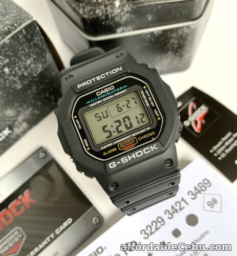 1st picture of Casio G-Shock * DW5600E-1V Square Digital Black Resin Watch COD PayPal For Sale in Cebu, Philippines