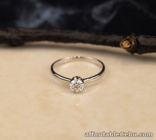 1st picture of SALE‼️.40-.41 Carat Diamond Engagement Ring PLATINUM ER850 sep For Sale in Cebu, Philippines