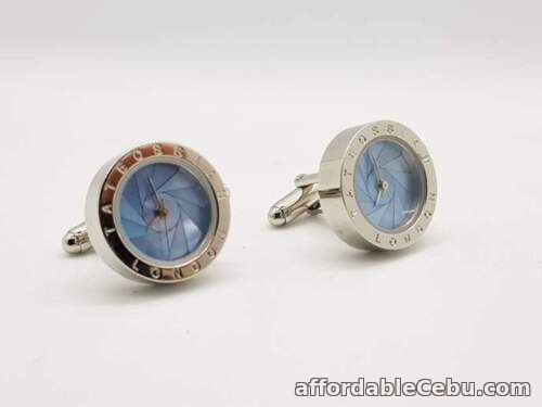 1st picture of TATEOSSIAN MOTHER OF PEARL DIAL WATCH CUFF LINKS - VERY RARE - AUTHENTIC For Sale in Cebu, Philippines