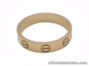 CARTIER MINI LOVE 18K YELLOW GOLD WEDDING RING - SIZE 49 / SIZE 5.25 - AUTHENTIC