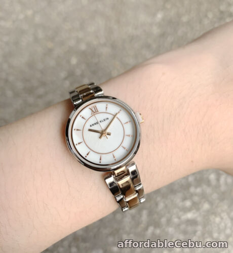 1st picture of Anne Klein Watch * 3599MPRT MOP 2 Tone Rose Gold & Silver Steel for Women For Sale in Cebu, Philippines