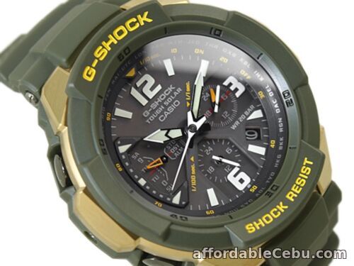 1st picture of Casio G-Shock * G-Aviation G1200G-1A Triple G Solar Military Green COD #crzycod For Sale in Cebu, Philippines