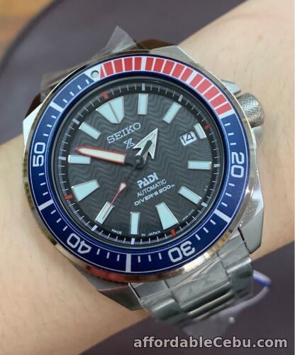 1st picture of SRPB99J1 PADI Prospex Automatic Diver Pepsi Bezel Japan Made Watch For Sale in Cebu, Philippines