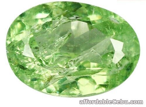 1st picture of 0.66 Carat NATURAL ALEXANDRITE Green 6.48x4.68x2.77mm Oval Tanzania For Sale in Cebu, Philippines