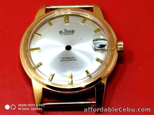 1st picture of 34 mm Watch Case Rose Gold and White round Dial 28mm with date swiss made New For Sale in Cebu, Philippines