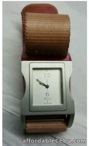 1st picture of AUTHENTIC CHRISTIAN DIOR WOMEN'S CHRIS 47 STRAP WATCH For Sale in Cebu, Philippines