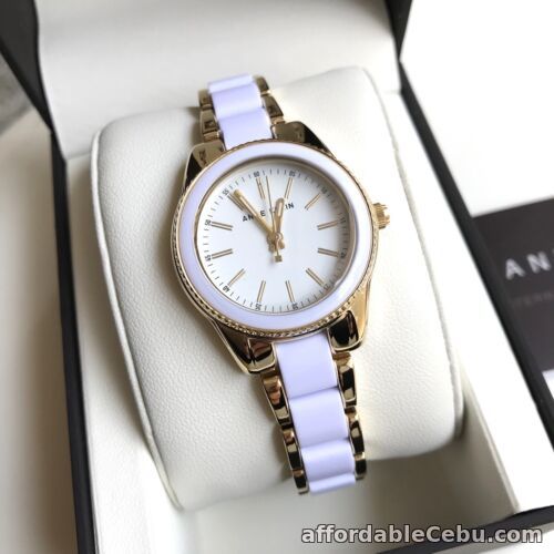 1st picture of Anne Klein Watch * 3212WTGB White & Gold Steel for Women COD PayPal For Sale in Cebu, Philippines