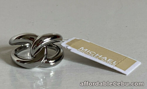 1st picture of NEW MICHAEL KORS MK SILVER-TONE TWISTED KNOT RING $65 SALE For Sale in Cebu, Philippines