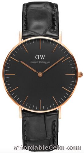 1st picture of Daniel Wellington Watch * DW00100141 Classic Black Reading 36MM Black Leather For Sale in Cebu, Philippines