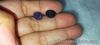 2.60 Carats 2pcs NATURAL Black Fire OPAL Loose for Setting Oval Facet 10x8x4mm
