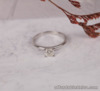 SALE‼️.503 Carat Diamond Engagement Ring 14k White Gold ER838 sep
