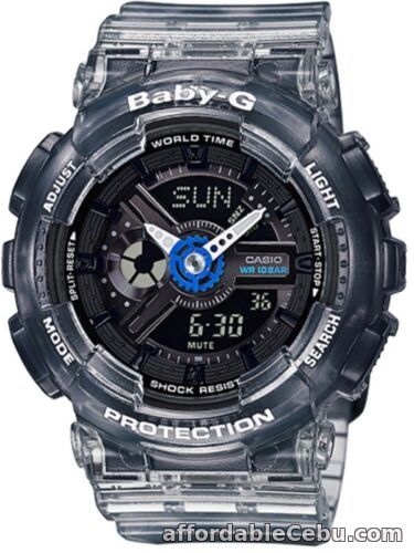 1st picture of Casio Baby-G * BA110JM-1A Anadigi Jelly Marine Black COD PayPal Ivanandsophia For Sale in Cebu, Philippines