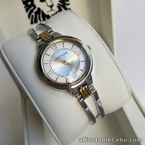 1st picture of Anne Klein Watch * 1441SVTT Two Tone Gold and Silver Bangle Women COD PayPal For Sale in Cebu, Philippines
