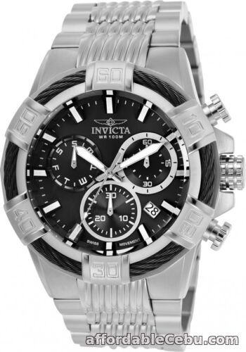 1st picture of wachawant: Invicta 25862 Bolt 51mm Stainless Steel Black Dial Swiss Men's Watch For Sale in Cebu, Philippines