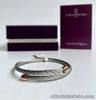 Charriol * Bangle Celtic Sceau Silver & Rose Gold PVD Stainless 04-102-00144-1M