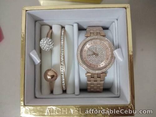 1st picture of Sale! Michael Kors Mini Darci Watch and Bangle Set For Sale in Cebu, Philippines