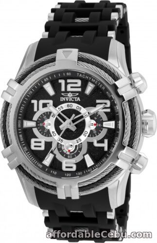 1st picture of wachawant: Invicta 25553 Bolt 51mm Quartz Stainless Steel Black Dial Men's Watch For Sale in Cebu, Philippines