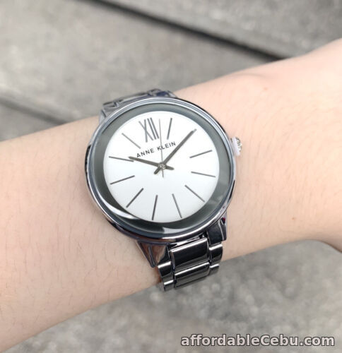 1st picture of Anne Klein Watch * 3751SVSV Modern Silver Steel Watch for Women For Sale in Cebu, Philippines