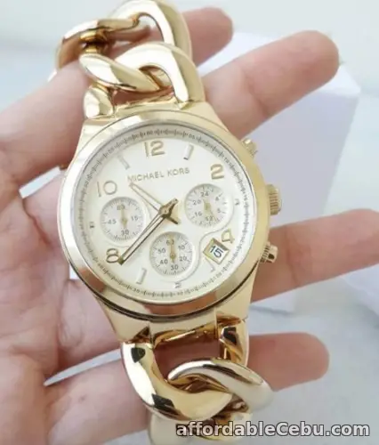1st picture of Michael Kors Runway Twist Gold-tone Ladies Watch For Sale in Cebu, Philippines