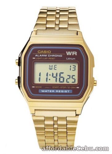 1st picture of Casio Vintage Watch * A159WGEA-5 Gold Steel Classic Ivanandsophia COD PayPal For Sale in Cebu, Philippines