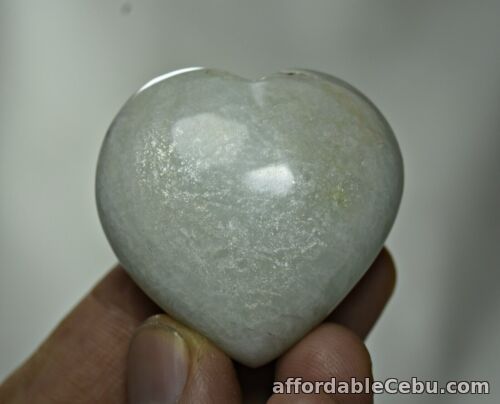 1st picture of 250 Carats NATURAL AQUAMARINE Polished HEART Shape 43x20x42mm Pakistan Big For Sale in Cebu, Philippines