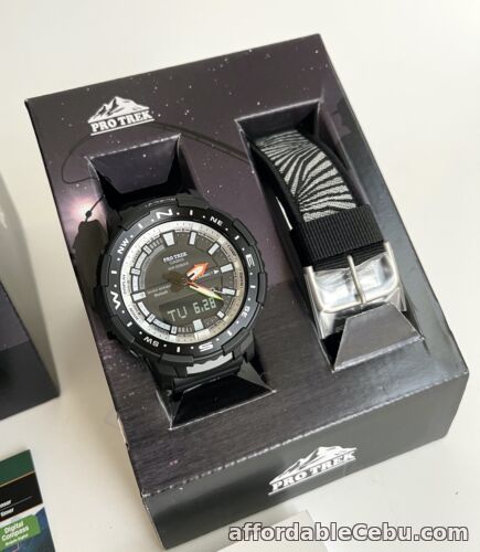 1st picture of Casio Pro-Trek * PRTB70BE-1 Quad Sensor Night Fishing Limited Edition Watch For Sale in Cebu, Philippines