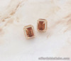 SALE‼️2.44 Carat Morganite w/.35 CTW Diamond Earrings 14k Rose Gold JS128E sep
