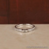 SALE‼️.31 CTW Diamond Engagement Ring 18k White Gold ER798 sep