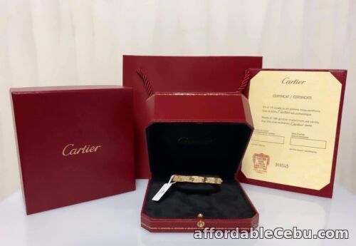 1st picture of Cartier Pave Love Diamond Bangle YG For Sale in Cebu, Philippines