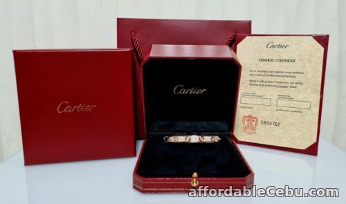 1st picture of Cartier Pave Love Diamong Bangle RG - SALE❗️❗️❗️ For Sale in Cebu, Philippines