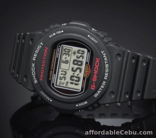 1st picture of Casio G-Shock * DW5750E-1 Black Round Dial Digital Watch COD PayPal For Sale in Cebu, Philippines