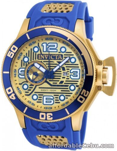 1st picture of wachawant: Invicta 18834 Corduba 52mm Blue Gold Case Dial Band Swiss Men's Watch For Sale in Cebu, Philippines