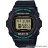 Casio Baby-G * BGD570TH-1 Special Color Black Digital Resin Watch for Women